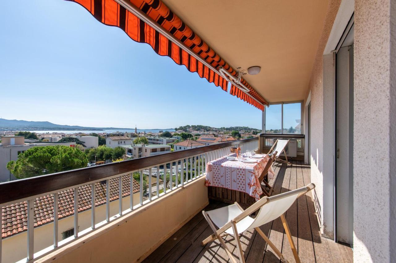 Le Cadet - Vue Panoramique Ville Et Baie De Sanary Sur Mer, Parking & Terrasse - 2 A 4 Pers 外观 照片